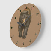 Beer wild dier grote klok (Hoek)