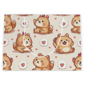 beer winkel tas groot cadeauzakje (Voorkant)