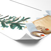 Beer Woodland Animal Camper Voting Board Poster (Hoek)