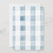 Beer-y 1e Verjaardag Beer Blauwe Balloon Boy Kaart (Achterkant)