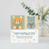 Beer-y Crazy Love: Moederdag Kaart (Staand voorkant)