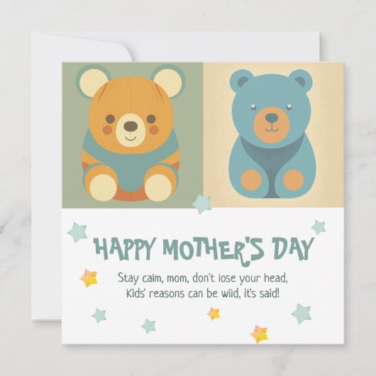 Beer-y Crazy Love: Moederdag Kaart (Voorkant)