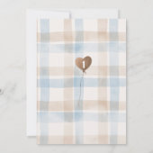 Beer-y Eerste Verjaardag 1e Partij Boho Minimal Be Kaart (Achterkant)