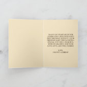 Beer-y Eerste Verjaardag Geslacht Neutraal Gele Be Bedankkaart (Binnen)