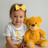 Beer-y Eerste Verjaardag Geslacht Neutrale Gele Be