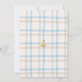 Beer-Y Eerste Verjaardag Kaart (Achterkant)