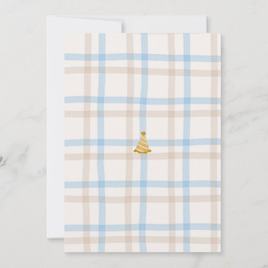 Beer-Y Eerste Verjaardag Kaart (Achterkant)