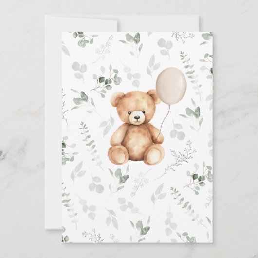 Beer-Y Eerste Verjaardag Kaart (Achterkant)