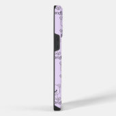 Beer-y gepersonaliseerd:  licht Paarse iPhone Hoesje (Rechterkant)