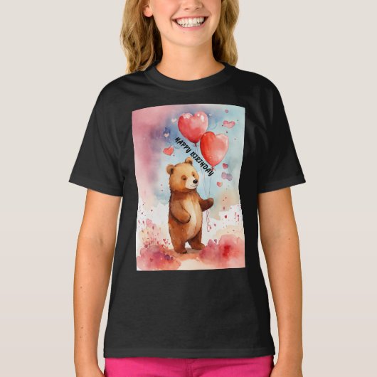 Beer-y Happy Birthday T-shirt (Voorkant)