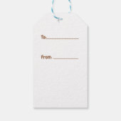 Beer-y Knuffels en Schattigee Vibes Gift Label Cadeaulabel (Achterkant)