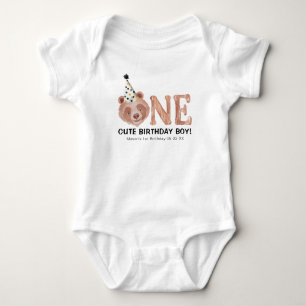 Beer-y Schattigee 1e Verjaardag Baby Bodysuit
