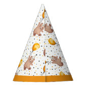 Beer-y Schattigee 1e Verjaardag Party Pet - Teddy  Feesthoedjes (Achterkant)