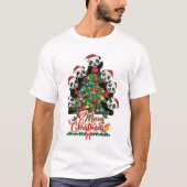 Beer-y Vrolijk kerstfeest T-shirt (Voorkant)