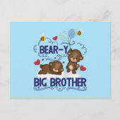 Beer-y zeer grote broer broer broer broer sibling briefkaart (Voorkant)