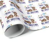 Beer-y zeer grote broer broer broer broer sibling  cadeaupapier (Rol Hoek)