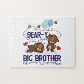 Beer-y zeer grote broer broer broer broer sibling legpuzzel (Horizontaal)