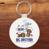 Beer-y zeer grote broer broer broer broer sibling  sleutelhanger (Voorkant)