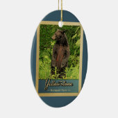  Beer Yellowstone National Park Keramisch Ornament (Rechts)