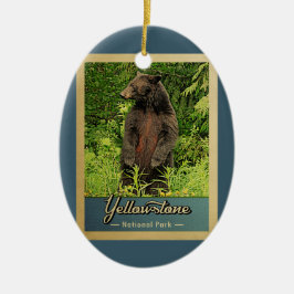  Beer Yellowstone National Park Keramisch Ornament
