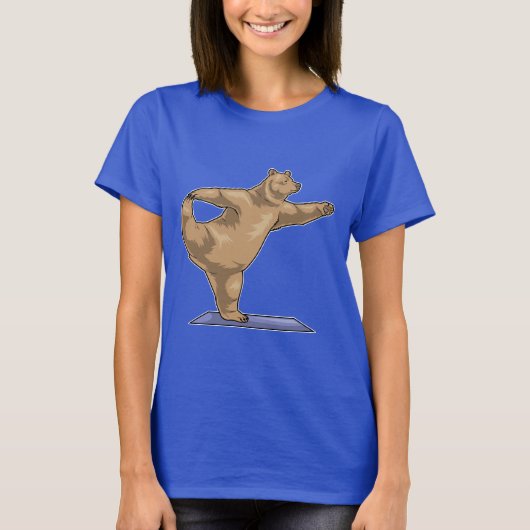 Beer yogamat t-shirt (Voorkant)