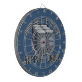 Beer Zes-pak aangepast kleurendartboard Dartbord (Voorkant Links)