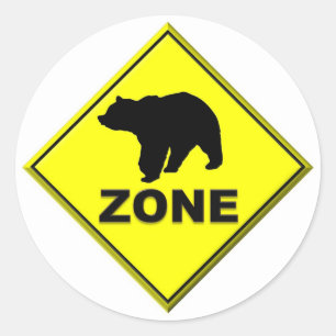 Beer Zone Ronde Sticker