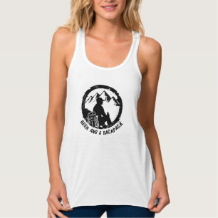 BeerAndaBackpack Tanktop voor raceback vrouwen