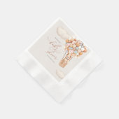 Beerballonnen Baby Shower Papieren Servetten (Hoek)