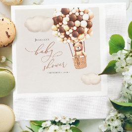 Beerballonnen Baby Shower Papieren Servetten