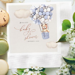 Beerballonnen Baby Shower Papieren Servetten