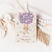 Beerballonnen nauwelijks wachten Baby Roze Dank je