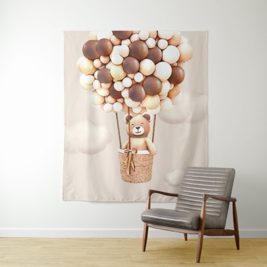 Beerballonnen Neutrale Virtuele Achtergrond Wandkleed (In situ)