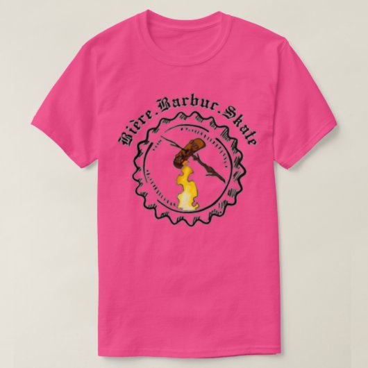 beerbarbucskate Classic TShirt (Design voorkant)