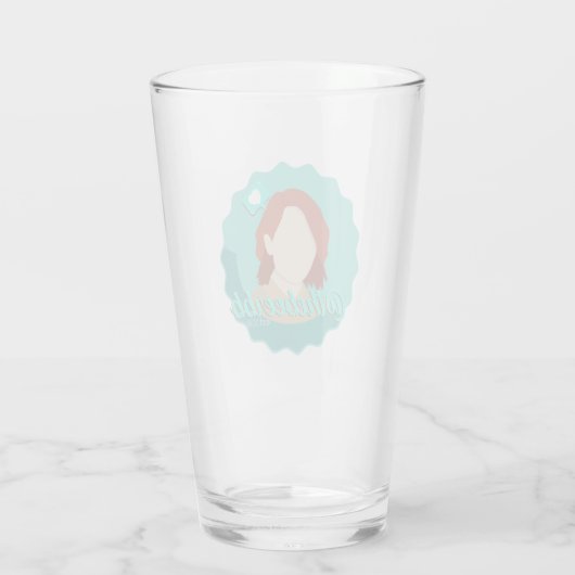 Beerbb Face Logo Pint Glass Glas (Achterkant)