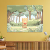Beerbenodigdheden Canvas Afdruk (Insitu (Woonkamer))