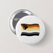 Beerbroederschap Vlag Knop Ronde Button 5,7 Cm (Voorkant /achterkant)