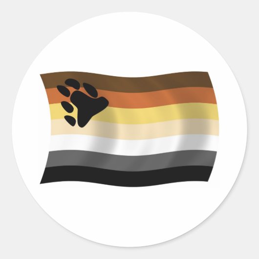 Beerbroederschap Vlag Sticker (Voorkant)