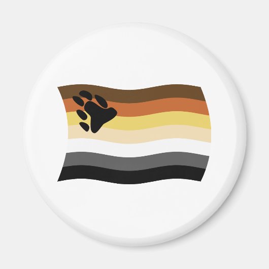 Beerbroederschap Vlagmagneet Magneet (Voorkant)