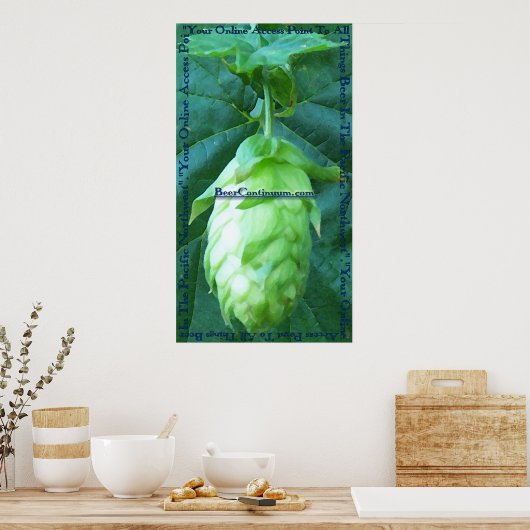 BeerContinuum-poster Poster (Keuken)