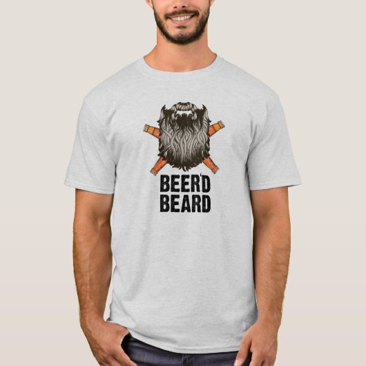 Beer'd Beard T-shirt (Voorkant)