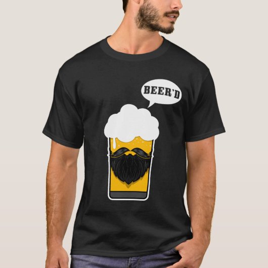 Beer'd Funny T-Shirt (Voorkant)