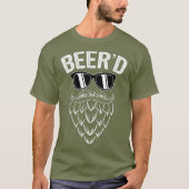 Beerd Hop Beard Funny Craft Beer Lover Drink T-shirt (Voorkant)