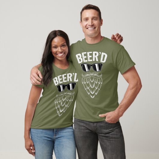 Beerd Hop Beard Funny Craft Beer Lover Drink T-shirt (Unisex)