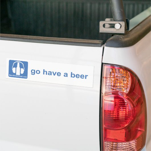 BeerDownload Bumpersticker (Op Truck)