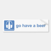 BeerDownload Bumpersticker (Voorkant)