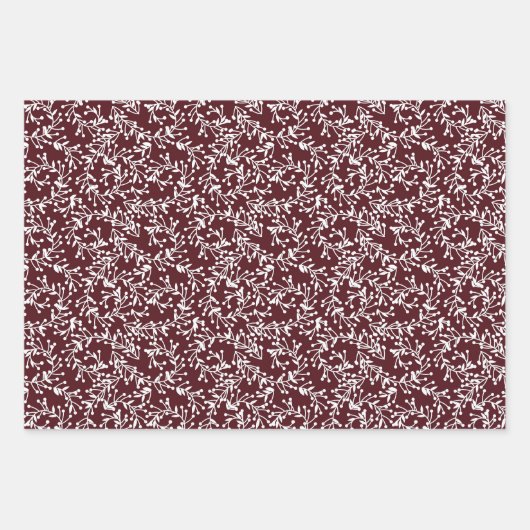 Beeren, bordeauxrot. inpakpapier vel (Voorkant)