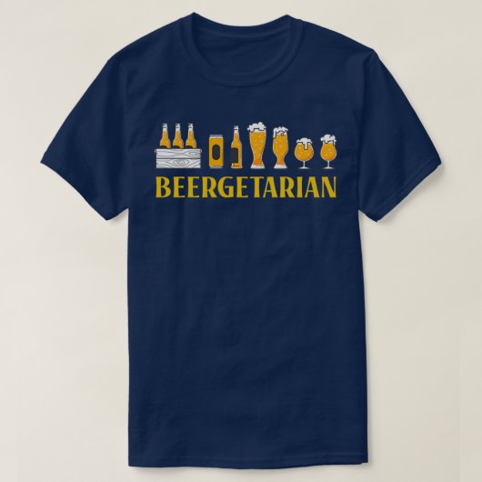 Beergetarian T T-shirt (Design voorkant)