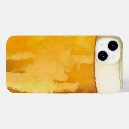 Beerglas Case-Mate iPhone Case (Achterkant (horizontaal))