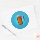 Beerglas Ronde Sticker (Envelop)
